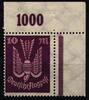 Deutsches Reich Deutsches Reich 235 P OR postfrisch vom Eckrand MiNr. 235 P OR postfrisch vom Eckrand -