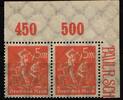 Deutsches Reich Deutsches Reich 238 P OR postfrisch im Paar MiNr. 238 P OR postfrisch im Paar -
