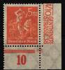 Deutsches Reich Deutsches Reich 238 postfrisch vom Eckrand MiNr. 238 postfrisch vom Eckrand -