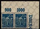 Deutsches Reich Deutsches Reich 239 P OR postfrisch im Paar MiNr. 239 P OR postfrisch im Paar -