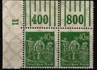 Deutsches Reich Deutsches Reich 244 a W OR postfrisch im Paar W OR 2`3`2 MiNr. 244 a W OR postfrisch im Paar W OR 2`3`2 -