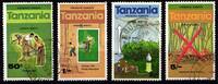 Tansania Tansania 127-130 gestempelt MiNr. 127-130 gestempelt -
