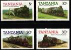 Tansania Tansania 268-271 postfrisch Eisenbahn Lokomotive MiNr. 268-271 postfrisch Eisenbahn Lokomotive -