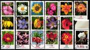 BRD Bund BRD Bund kleines Lot Dauerserie Blumen gestempelt MiNr. kleines Lot Dauerserie Blumen gestempelt -