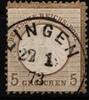 Deutsches Reich Deutsches Reich 6 gestempelt signiert Pfenninger MiNr. 6 gestempelt signiert Pfenninger -