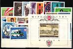Österreich Österreich Jahrgang 1981 postfrisch MiNr. Jahrgang 1981 postfrisch -