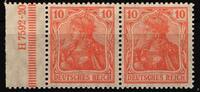 Deutsches Reich Deutsches Reich 141 postfrisch H 7592.20 MiNr. 141 postfrisch H 7592.20 -