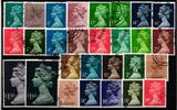 Großbritannien Großbritannien Lot Dauerserie gestempelt MiNr. Lot Dauerserie gestempelt -