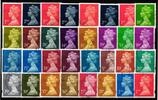 Großbritannien Großbritannien Lot Dauerserie gestempelt MiNr. Lot Dauerserie gestempelt -
