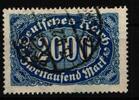 Deutsches Reich Deutsches Reich 253 b gestempelt geprüft Infla Berlin MiNr. 253 b gestempelt geprüft Infla Berlin -
