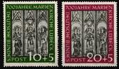 BRD Bund BRD Bund 139-140 postfrisch geprüft Schlegel BPP MiNr. 139-140 postfrisch geprüft Schlegel BPP -