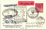 Berlin 71 auf Postkarte Ballonpost zu Gedenken der Luftschifffahrt -
