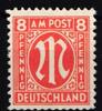 Bi-Zone Bi-Zone 21 Cz postfrisch geprüft Wehner BPP MiNr. 21 Cz postfrisch geprüft Wehner BPP -