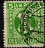 Bi-Zone Bi-Zone 12 Fy gestempelt geprüft Wehner BPP MiNr. 12 Fy gestempelt geprüft Wehner BPP -