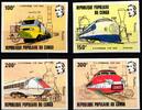 Kongo (Brazzaville) Kongo (Brazzaville) 855 B-858 B postfrisch MiNr. 855 B-858 B postfrisch -