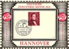 Berlin 74 auf Ausstellungskarte Industrie-Messe -
