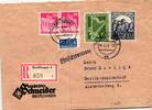 Berlin 72-73 auf Brief als Mischfrankatur portogerecht -