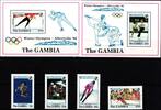 Gambia Gambia 1393, 1396-1398 und Block 158 und 159 postfrisch Olympische Spiele MiNr. 1393, 1396-1398 und Block 158 und 159 postfrisch -