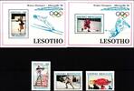 Lesotho Lesotho 995-997 und Block 92 und 93 postfrisch Olympische Spiele MiNr. 995-997 und Block 92 und 93 postfrisch Olympische Spiele -