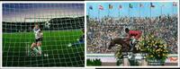 Dominica Dominica Block 288 und 289 postfrisch Olympische Spiele MiNr. Block 288 und 289 postfrisch Olympische Spiele -
