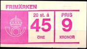 Schweden Schweden 586 postfrisch als Markenheftchen MiNr. 586 postfrisch als Markenheftchen -