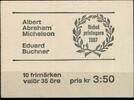 Schweden Schweden 596 postfrisch als Markenheftchen MiNr. 596 postfrisch als Markenheftchen -