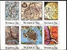 Schweden Schweden 1655-1660 postfrisch als Markenheftchen MiNr. 1655-1660 postfrisch als Markenheftchen -