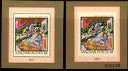 Ungarn Ungarn Block 85 A/B postfrisch Kunst MiNr. Block 85 A/B postfrisch Kunst -