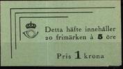 Schweden Schweden 277 D postfrisch als Markenheft MiNr. 277 D postfrisch als Markenheft -