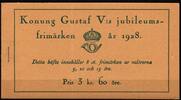 Schweden Schweden 208-210 postfrisch als Markenheftchen MiNr. 208-210 postfrisch als Markenheftchen -