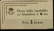 Schweden Schweden 295 D postfrisch als Markenheft MiNr. 295 D postfrisch als Markenheft -