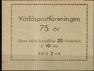 Schweden Schweden 351 D postfrisch als Markenheft MiNr. 351 D postfrisch als Markenheft -
