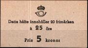 Schweden Schweden 359 D postfrisch als Markenheft MiNr. 359 D postfrisch als Markenheft -
