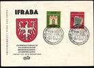 Bund Bund 171-172 gestempelt mit Ersttagssonderstempel als FDC MiNr. 171-172 gestempelt mit Ersttagssonderstempel als FDC -