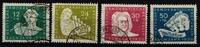 DDR DDR 256-259 gestempelt MiNr. 256-259 gestempelt -