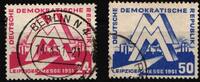 DDR DDR 262-263 gestempelt MiNr. 262-263 gestempelt -