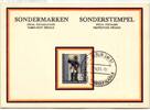 Berlin 120 auf Postkarte Sonderpostkarte Tag der Briefmarke -