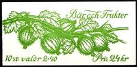 Schweden Schweden 1781-1784 postfrisch als Markenheftchen MiNr. 1781-1784 postfrisch als Markenheftchen -
