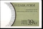 Schweden Schweden 1828-1833 postfrisch als Markenheftchen MiNr. 1828-1833 postfrisch als Markenheftchen -