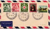 Berlin 80,81 auf Brief Sonderstempel -