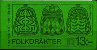 Schweden Schweden 1090-1091 postfrisch als Markenheftchen MiNr. 1090-1091 postfrisch als Markenheftchen -
