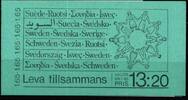 Schweden Schweden 1201-1204 postfrisch als Markenheftchen MiNr. 1201-1204 postfrisch als Markenheftchen -