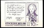 Schweden Schweden 1288-1291 postfrisch als Markenheftchen MiNr. 1288-1291 postfrisch als Markenheftchen -