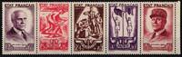 Frankreich Frankreich 589-593 postfrisch als 5er Streifen MiNr. 589-593 postfrisch als 5er Streifen -