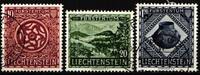 Liechtenstein Liechtenstein 319-321 gestempelt MiNr. 319-321 gestempelt -