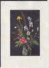 BRD Bund Telegram auf Brief Motiv Blumen -