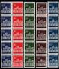 Bund Rollenmarken Bund Rollenmarken 506-510 W postfrisch als 5er Streifen mit Nr. MiNr. 506-510 W postfrisch als 5er Streifen mit Nr. -