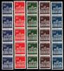 Bund Rollenmarken Bund Rollenmarken 506-510 W postfrisch als 5er Streifen mit Nr. MiNr. 506-510 W postfrisch als 5er Streifen mit Nr. -