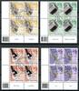 Schweiz 4er Blöcke Schweiz 4er Blöcke 2051-2054 Musik Ersttagssonderstempel MiNr. 2051-2054 Musik Ersttagssonderstempel -