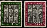 BRD Bund 139, 140 ** postfrisch Marienkirche -